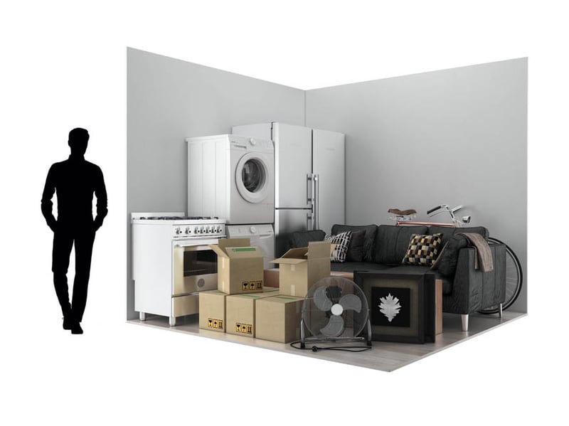 75 sq. ft storage units