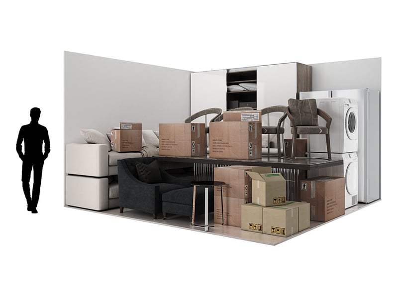 125 sq. ft storage unit