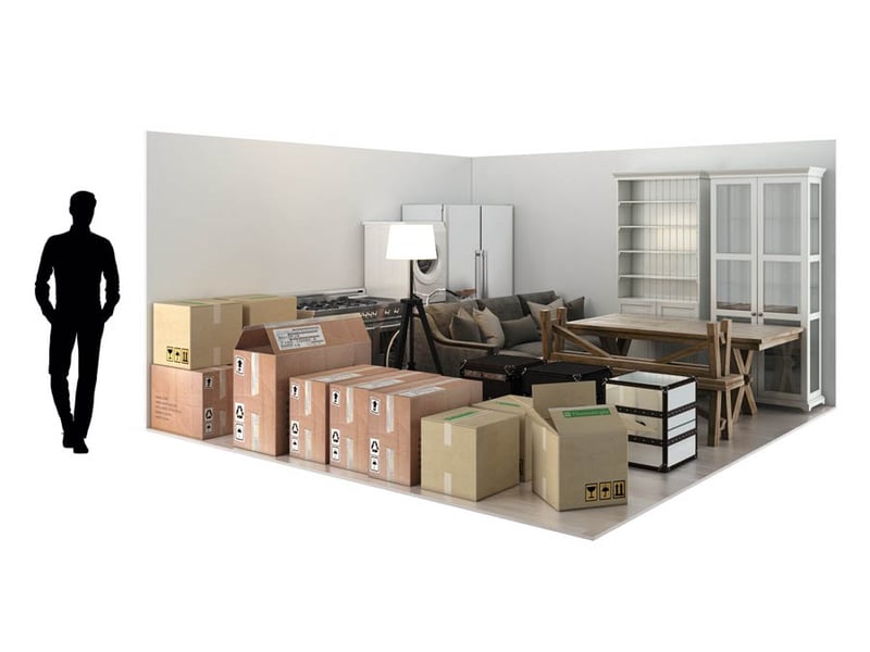 200 sq. ft storage units