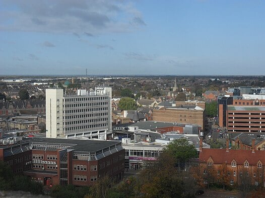 Peterborough Modern Skyline