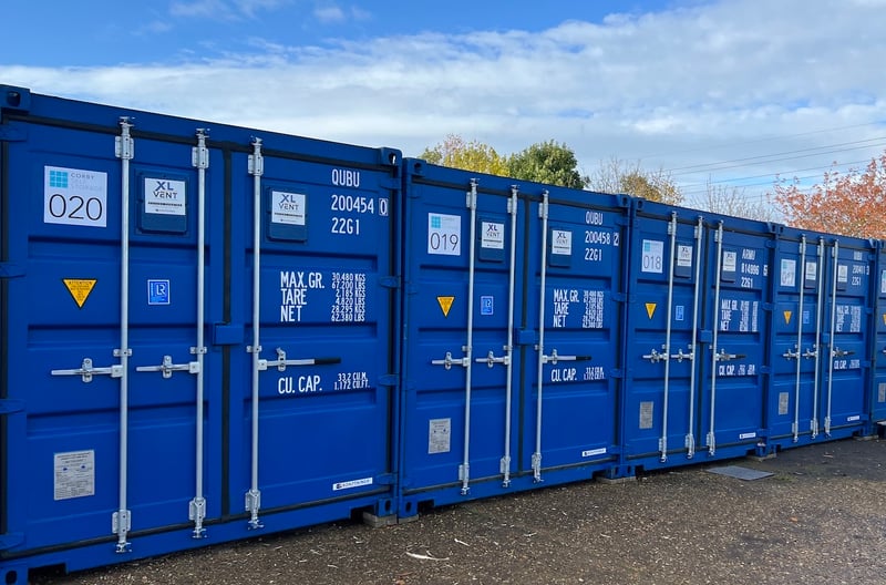 Secure Drive Up Storage Units